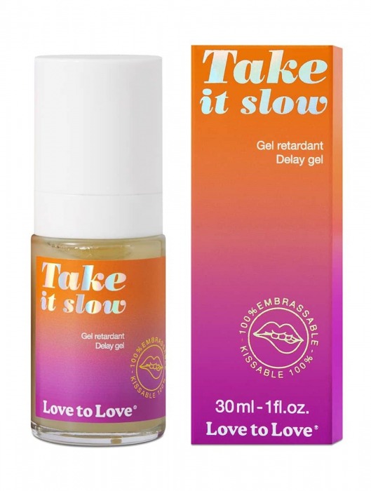 Пролонгирующий гель для мужчин Take It Slow - 30 мл. - Love to Love - купить с доставкой в Ачинске