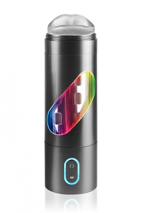 Перезаряжаемый мастурбатор-ротик Extreme Toyz Rechargeable Roto-Bator Mouth - Pipedream - в Ачинске купить с доставкой