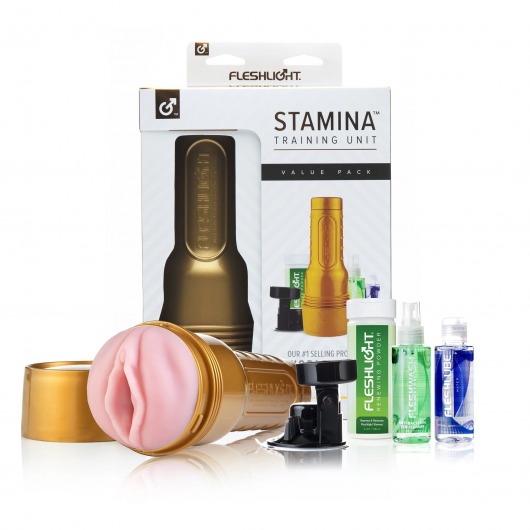 Набор для мастурбации Fleshlight Stamina Training Unit - Fleshlight - в Ачинске купить с доставкой
