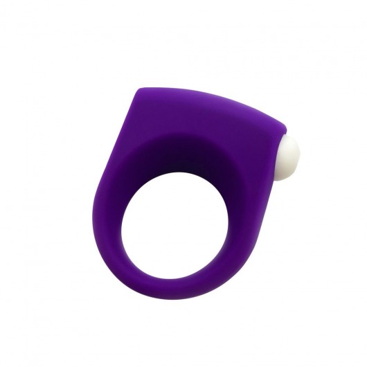 Фиолетовое эрекционное кольцо Puggle Vibrating Ring with Bullet - Adrien Lastic - в Ачинске купить с доставкой