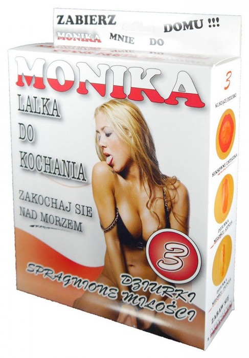 Надувная секс-кукла Monika - Boys of Toys - в Ачинске купить с доставкой