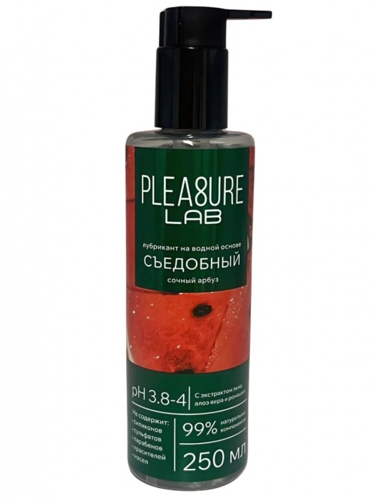 Лубрикант на водной основе Pleasure Lab с ароматом арбуза - 250 мл. - Pleasure Lab - купить с доставкой в Ачинске