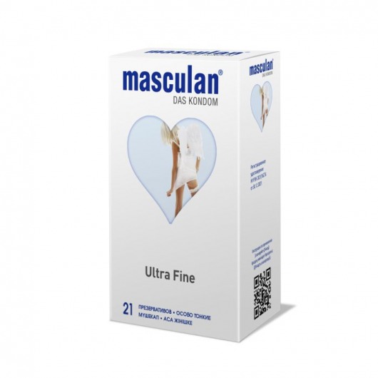 Особо тонкие презервативы Masculan Ultra Fine - 21 шт. - Masculan - купить с доставкой в Ачинске