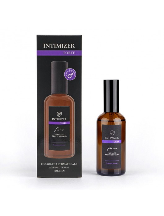 Мужской антибактериальный эко-гель для интимного ухода Intimizer Forte - 100 мл. - Intimizer - купить с доставкой в Ачинске