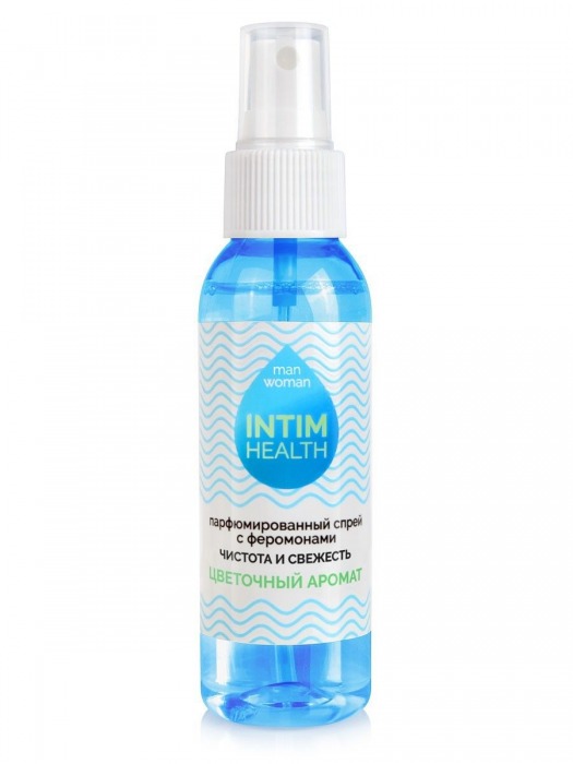 Парфюмированный спрей Intim Health для нижнего белья и тела с цветочным ароматом - 95 мл. -  - Магазин феромонов в Ачинске