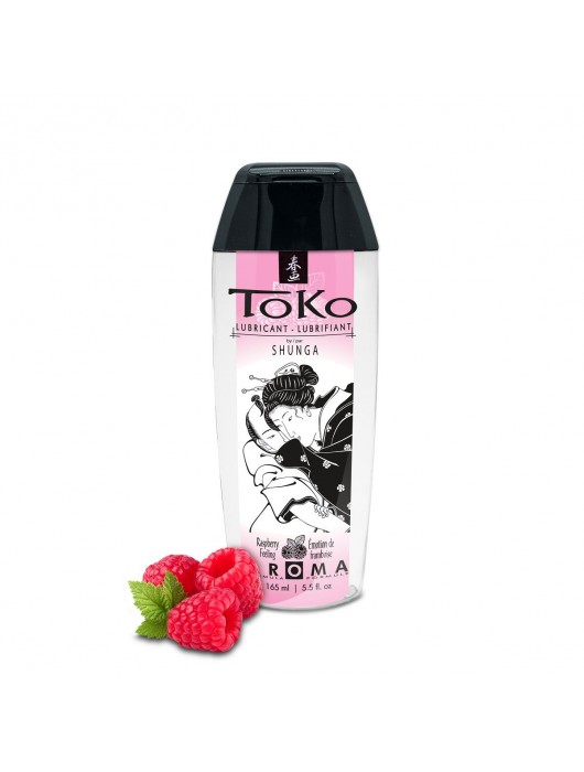 Интимная смазка TOKO Aroma Raspberry Feeling с ароматом малины - 165 мл. - Shunga - купить с доставкой в Ачинске