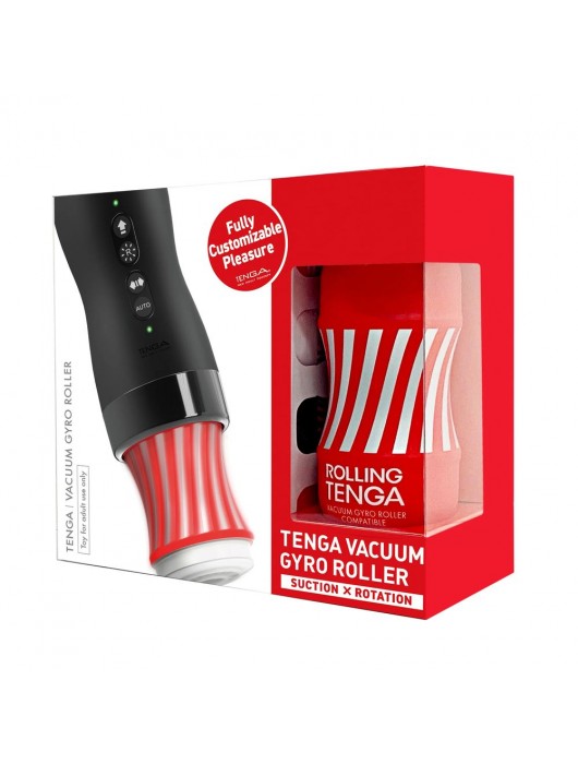 Набор Tenga Vacuum Gyro Roller 3s: мастурбатор и устройство для вращения и создания вакуума - Tenga - в Ачинске купить с доставкой