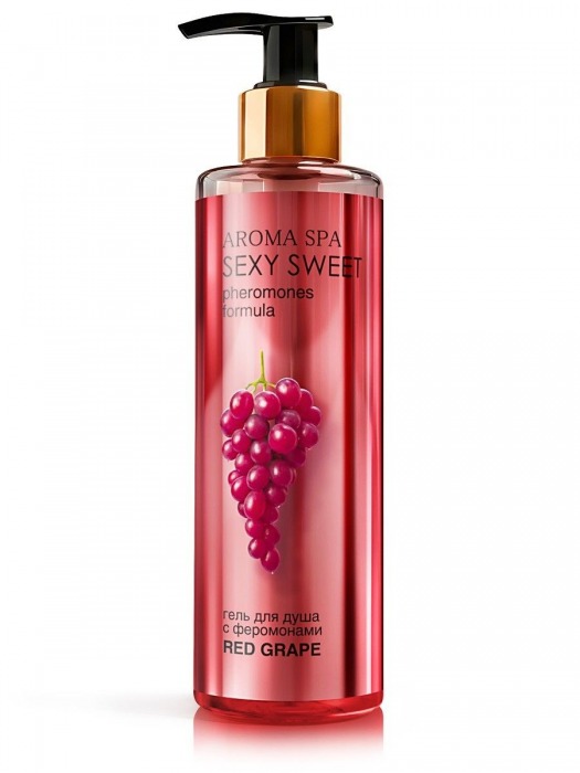 Гель для душа с феромонами и ароматом винограда Red Grape - 200 мл. -  - Магазин феромонов в Ачинске