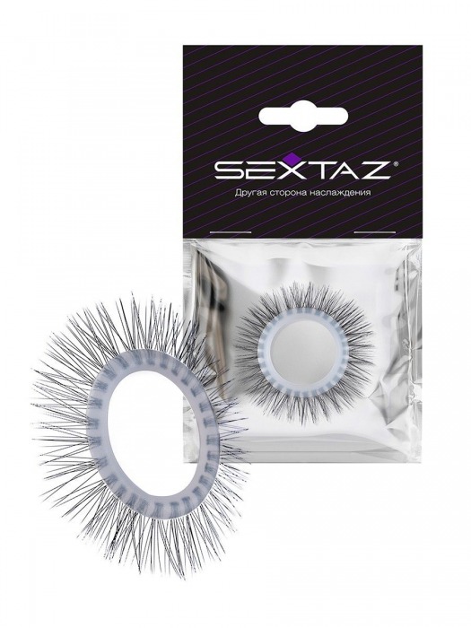 Круглое эрекционное кольцо с «ресничками» - Sextaz - в Ачинске купить с доставкой