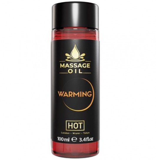 Массажное масло с согревающим эффектом Massage Oil Warming - 100 мл. - HOT - купить с доставкой в Ачинске