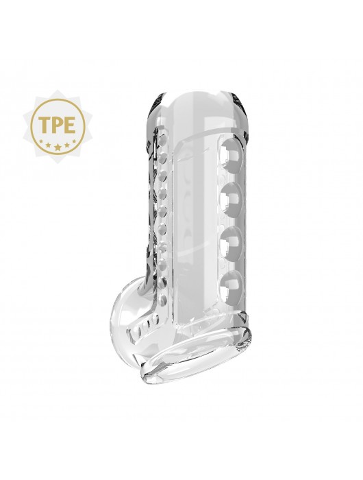 Прозрачная насадка на пенис Farrel - Baile - в Ачинске купить с доставкой