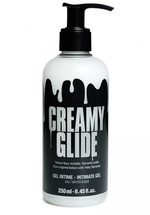 Лубрикант на водной основе Creamy Glide с консистенцией спермы - 250 мл. - Strap-on-me - купить с доставкой в Ачинске