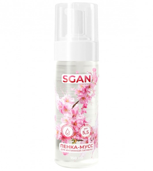 Пенка-мусс для интимной гигиены SGAN с пребиотиками - 150 мл. - SGAN - купить с доставкой в Ачинске