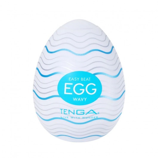 Мастурбатор-яйцо Tenga Egg Wavy - Tenga - в Ачинске купить с доставкой
