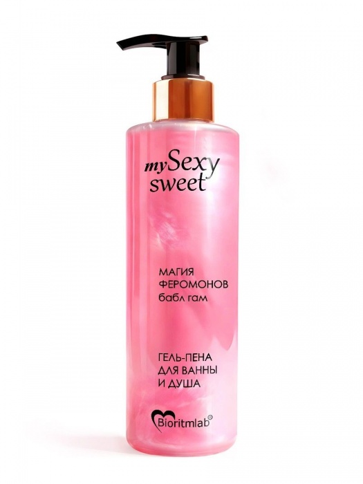 Гель-пена для ванны и душа Sexy Sweet с феромонами и ароматом бабл-гам - 200 мл. -  - Магазин феромонов в Ачинске