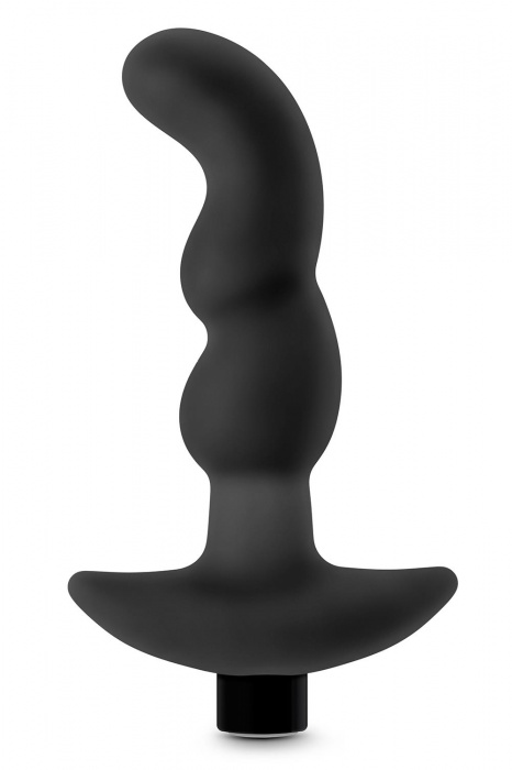 Черный вибромассажер простаты Prostate Massager 03 - 15,2 см. - Blush Novelties - в Ачинске купить с доставкой