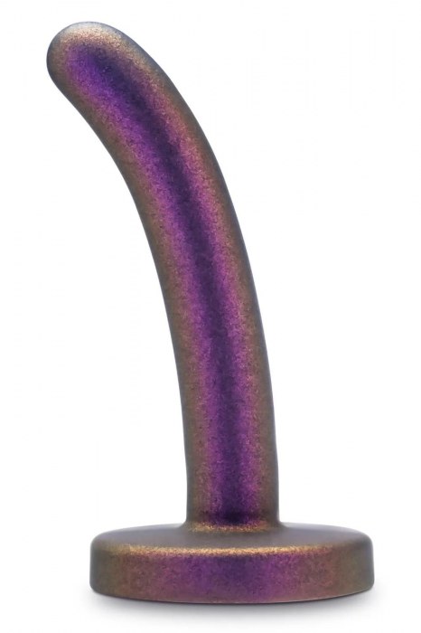 Фиолетовая насадка с гладкой поверхностью Surrender 4.75 Inch Beginner Pegging Dildo - 12 см. - Blush Novelties - купить с доставкой в Ачинске