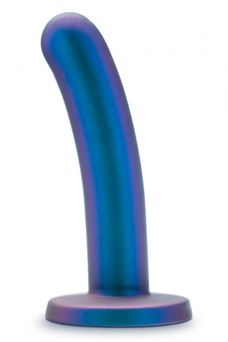 Синяя насадка с гладкой поверхностью Surrender 5.75 Inch Intermediate Pegging Dildo - 14,6 см. - Blush Novelties - купить с доставкой в Ачинске