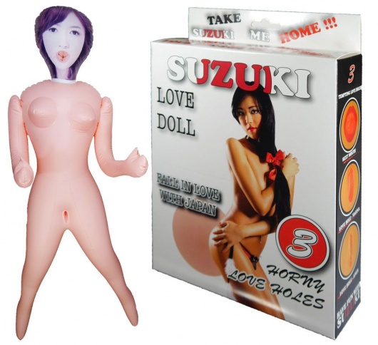 Надувная секс-кукла Suzuki - Boys of Toys - в Ачинске купить с доставкой