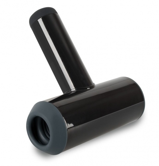 Черный мастурбатор с удобной ручкой Masturbator with 2 Functions - Orion - в Ачинске купить с доставкой