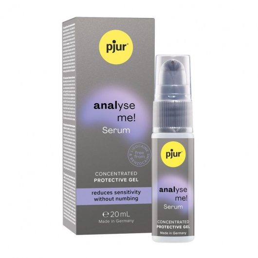 Расслабляющая анальная сыворотка pjur Analyse Me Serum - 20 мл. - Pjur - купить с доставкой в Ачинске