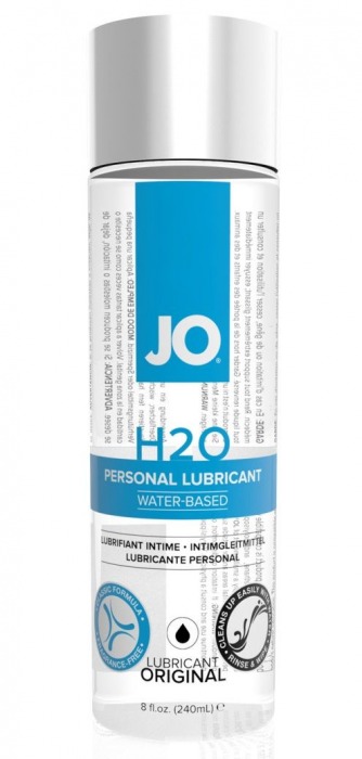 Нейтральный лубрикант на водной основе JO Personal Lubricant H2O - 240 мл. - System JO - купить с доставкой в Ачинске