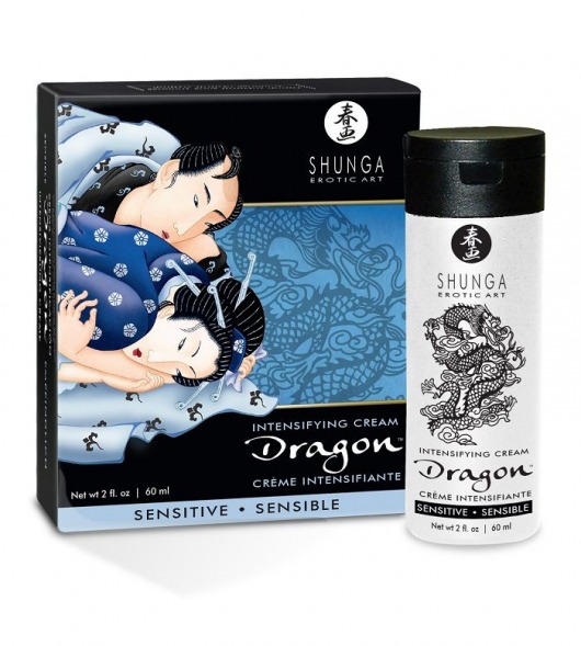 Интимный мужской крем SHUNGA DRAGON SENSITIVE - 60 мл. - Shunga - купить с доставкой в Ачинске