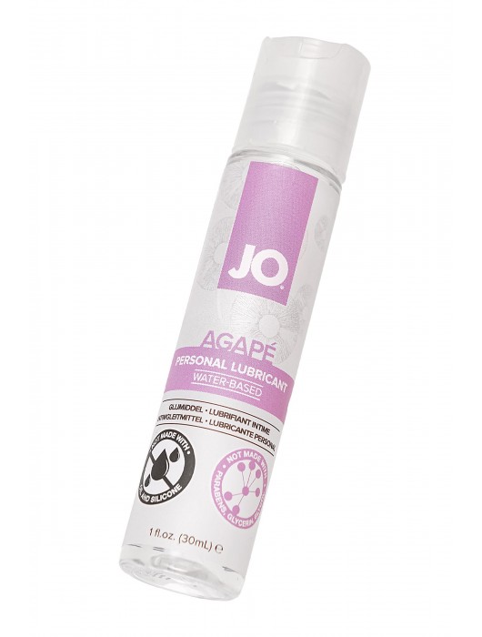 Лубрикант на водной основе для женщин JO AGAPE ORIGINAL - 30 мл. - System JO - купить с доставкой в Ачинске