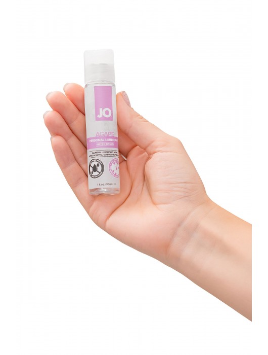 Лубрикант на водной основе для женщин JO AGAPE ORIGINAL - 30 мл. - System JO - купить с доставкой в Ачинске