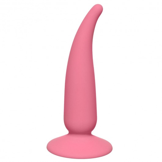 Розовая анальная пробка P-spot Teazer Pink - 12,2 см. - Lola Games - в Ачинске купить с доставкой