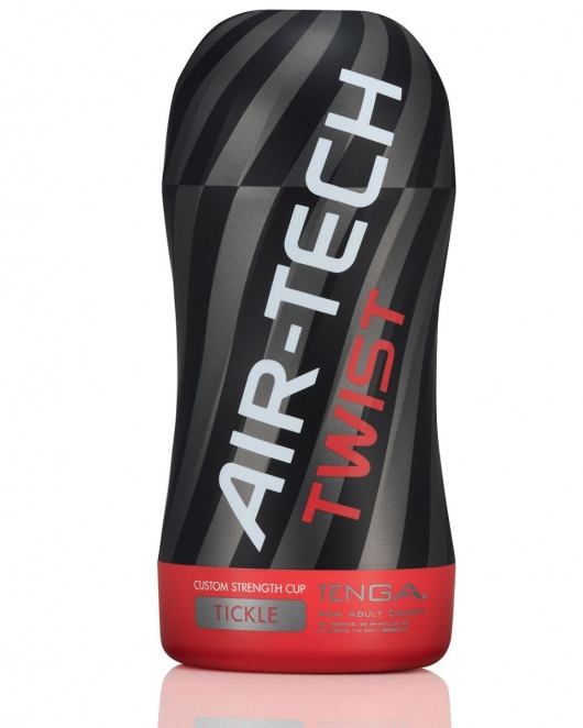 Мастурбатор с регулируемой плотностью обхвата Custom Strength CUP Twist Tickle - Tenga - в Ачинске купить с доставкой