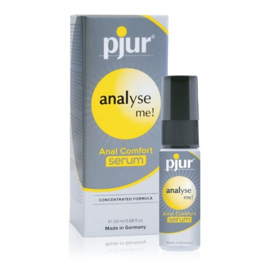 Анальный спрей pjur ANALYSE ME Serum - 20 мл. - Pjur - купить с доставкой в Ачинске