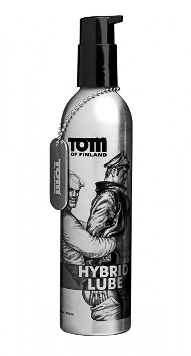 Гибридный лубрикант для анального секса Tom of Finland Hybrid Lube - 236 мл. - Доминирующее кольцо - купить с доставкой в Ачинске