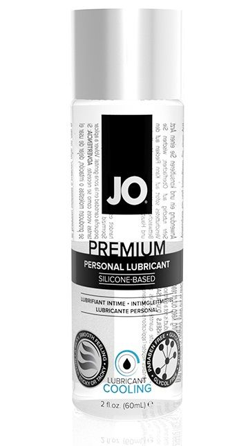 Охлаждающий лубрикант на силиконовой основе JO Personal Premium Lubricant Cooling - 60 мл. - System JO - купить с доставкой в Ачинске