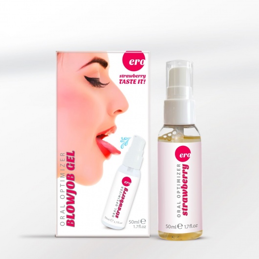 Увлажняющий гель для орального секса с ароматом клубники - 50 мл. - Ero - купить с доставкой в Ачинске