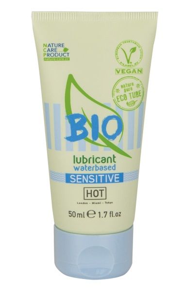 Органический лубрикант для чувствительной кожи Bio Sensitive - 50 мл. - HOT - купить с доставкой в Ачинске