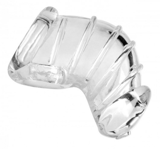 Насадка для ограничения эрекции Detained Soft Body Chastity Cage - XR Brands - купить с доставкой в Ачинске