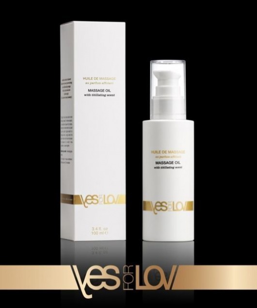 Массажное масло TITILLATING MASSAGE OIL - 100 мл. - YESforLOV - купить с доставкой в Ачинске