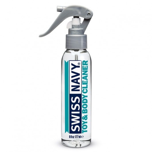 Очищающий спрей для игрушек и тела Swiss Navy Toy   Body Cleaner - 177 мл. - Swiss navy - купить с доставкой в Ачинске