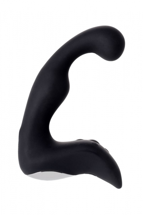 Чёрный изогнутый вибростимулятор простаты Erotist - Erotist Adult Toys - в Ачинске купить с доставкой