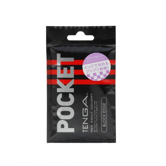 Карманный мастурбатор BLOCK EDGE - Tenga - в Ачинске купить с доставкой