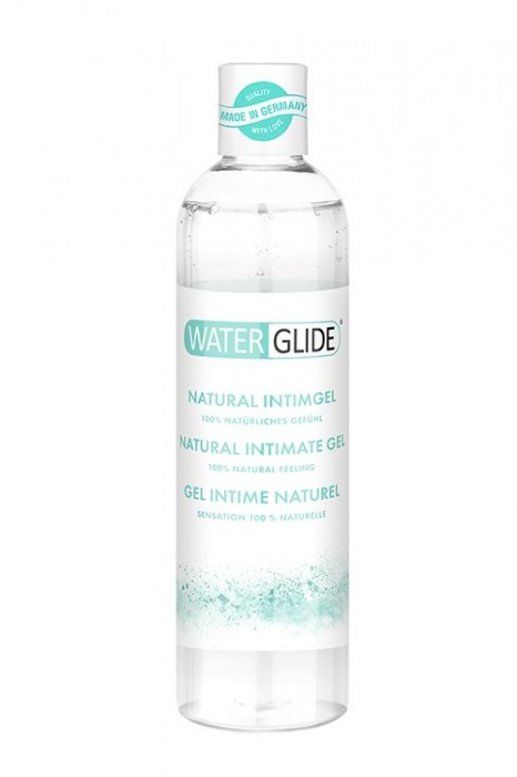 Лубрикант на водной основе с пантенолом NATURAL INTIMATE GEL - 300 мл. - Waterglide - купить с доставкой в Ачинске