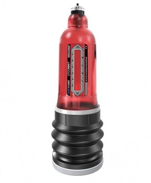Красная гидропомпа HydroMAX7 Wide Boy - Bathmate - в Ачинске купить с доставкой