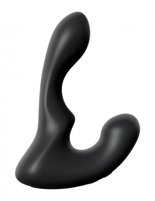 Черный анальный вибростимулятор P-Spot Milker - 14 см. - Pipedream - в Ачинске купить с доставкой