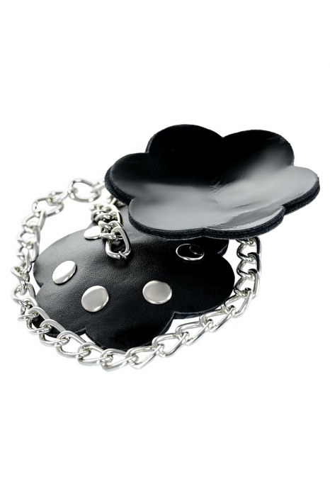 Черные пэстис с цепочкой Theatre - ToyFa - купить с доставкой в Ачинске