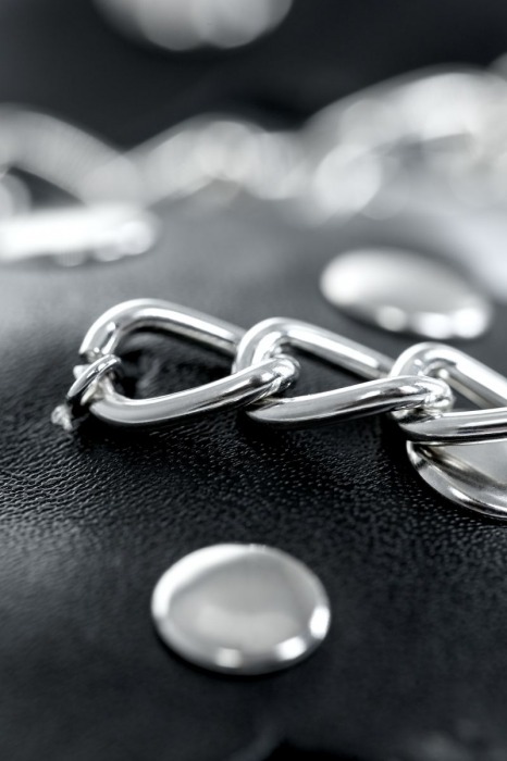 Черные пэстис с цепочкой Theatre - ToyFa - купить с доставкой в Ачинске