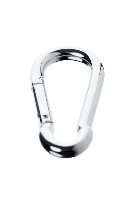 Серебристый карабин TOYFA Metal - ToyFa - купить с доставкой в Ачинске