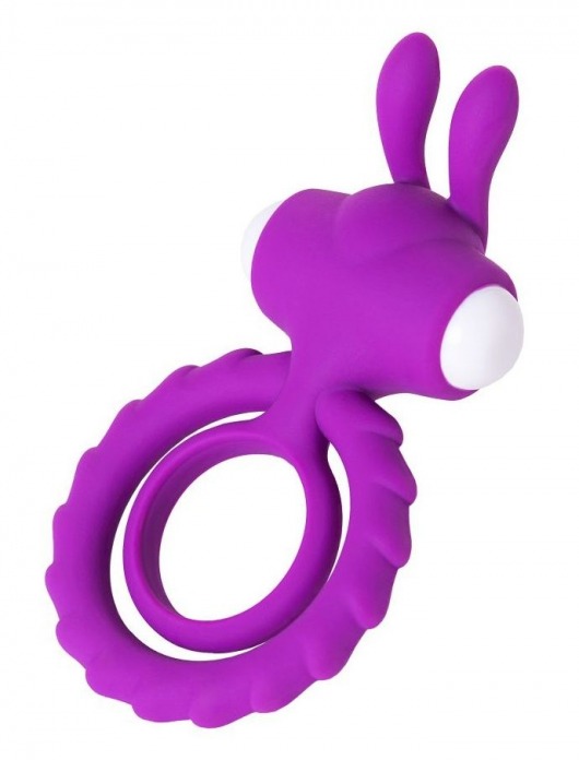 Фиолетовое эрекционное кольцо на пенис JOS  GOOD BUNNY - JOS - в Ачинске купить с доставкой
