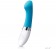 Голубой вибромассажёр Gigi 2 Turquoise Blue - Lelo купить в Ачинске с доставкой в Orgasmix.ru Голубой вибромассажёр Gigi 2 Turquoise Blue - Lelo