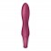 Малиновый вибромассажер для стимуляции G-точки Heated Thrill - 20,6 см. - Satisfyer купить в Ачинске с доставкой в Orgasmix.ru Малиновый вибромассажер для стимуляции G-точки Heated Thrill - 20,6 см. - Satisfyer